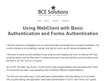 Tablet Screenshot of bcesolutions.com